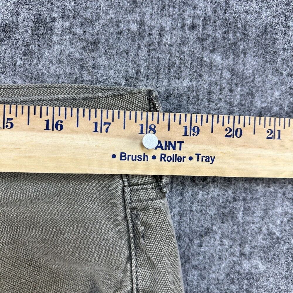 Levi’s 501 CT Jeans Men 32x28 Grey Distressed Custom Tapered - Picture 13 of 16